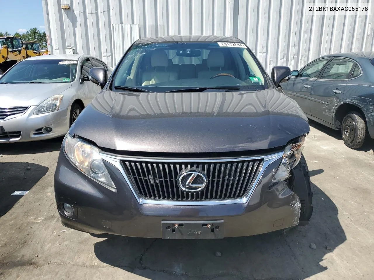 2010 Lexus Rx 350 VIN: 2T2BK1BAXAC065178 Lot: 68112684