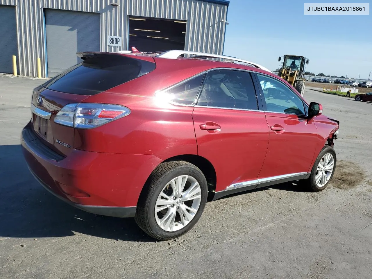 2010 Lexus Rx 450H VIN: JTJBC1BAXA2018861 Lot: 68164904