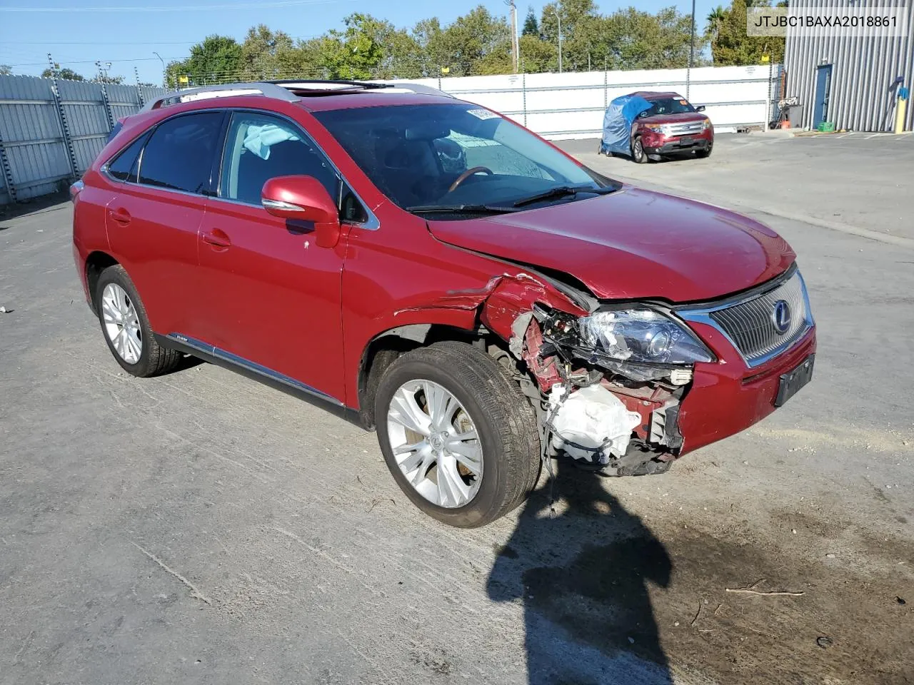 2010 Lexus Rx 450H VIN: JTJBC1BAXA2018861 Lot: 68164904