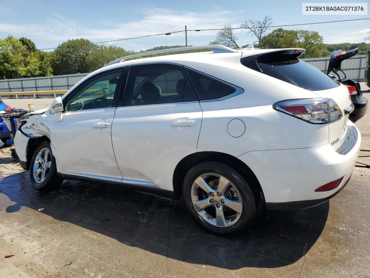 2010 Lexus Rx 350 VIN: 2T2BK1BA0AC071376 Lot: 68312224