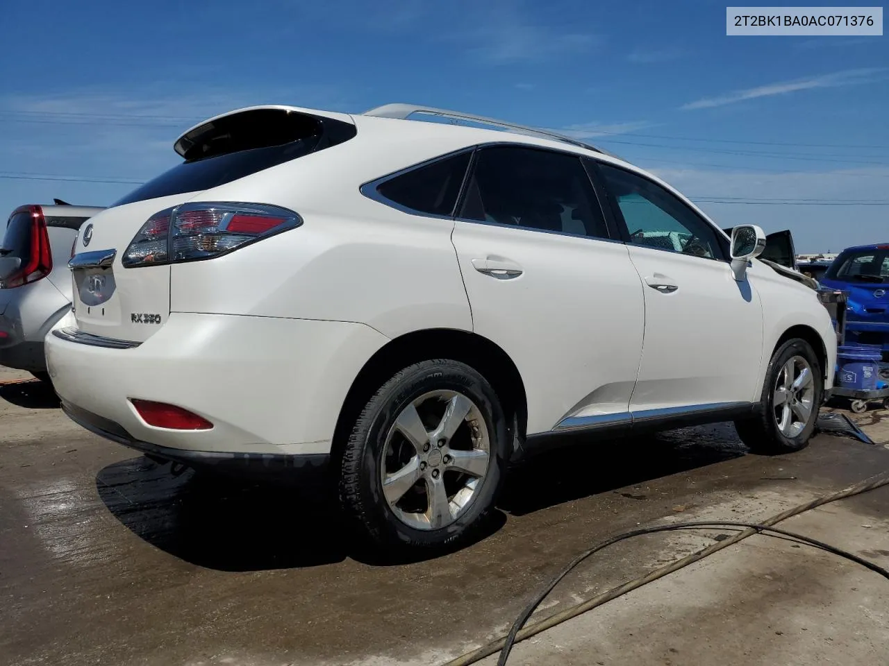 2010 Lexus Rx 350 VIN: 2T2BK1BA0AC071376 Lot: 68312224