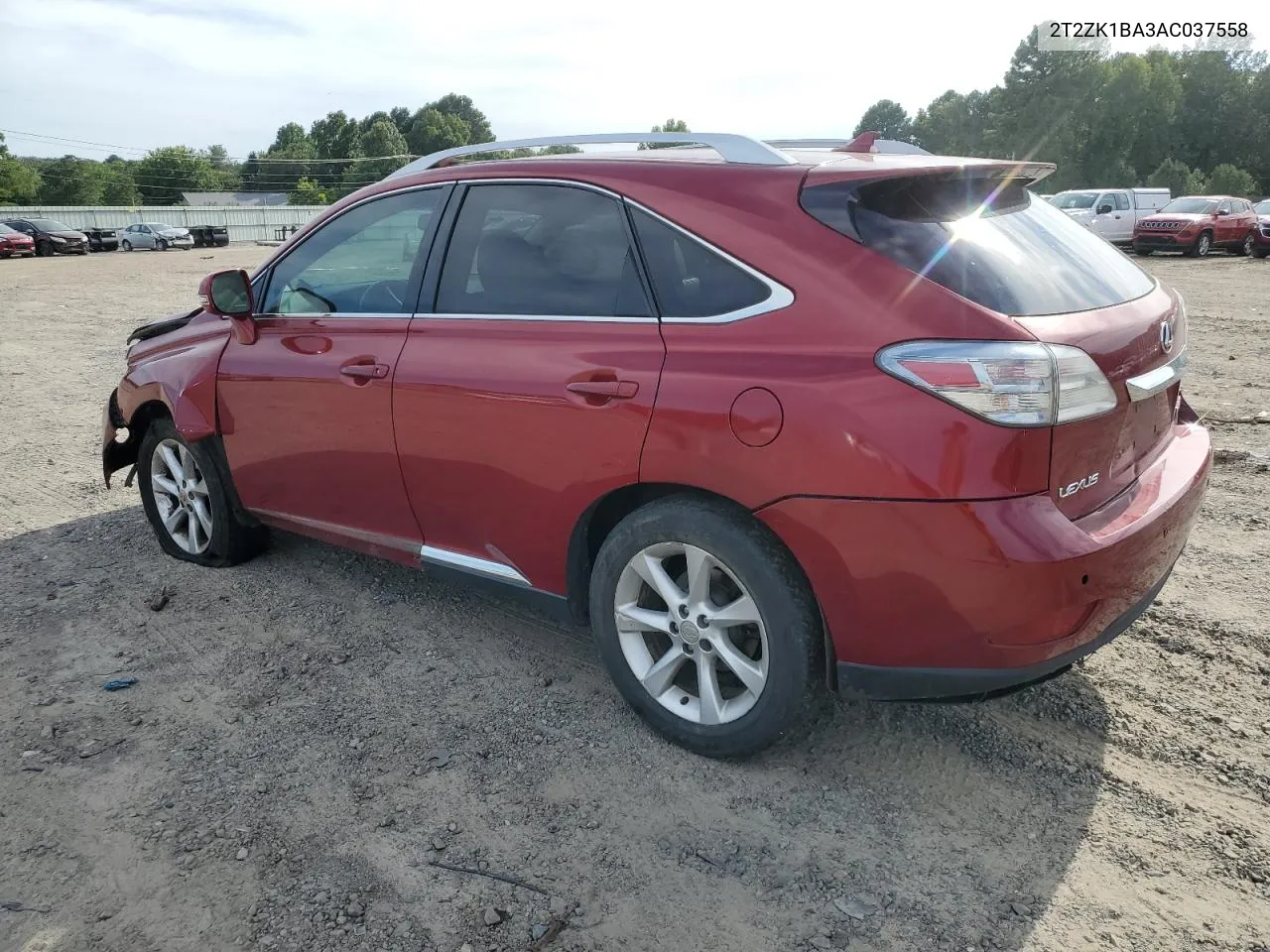 2T2ZK1BA3AC037558 2010 Lexus Rx 350