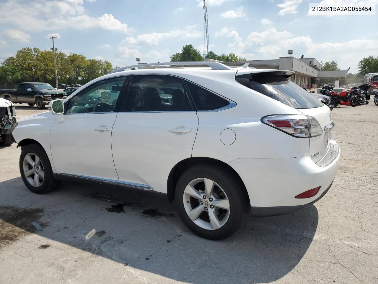 2010 Lexus Rx 350 VIN: 2T2BK1BA2AC055454 Lot: 68712054