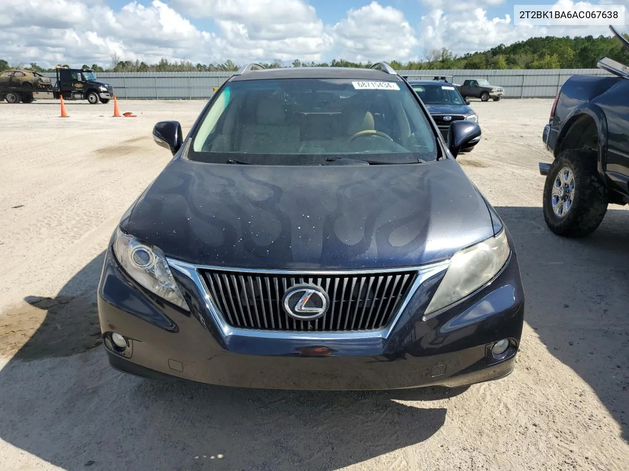 2T2BK1BA6AC067638 2010 Lexus Rx 350