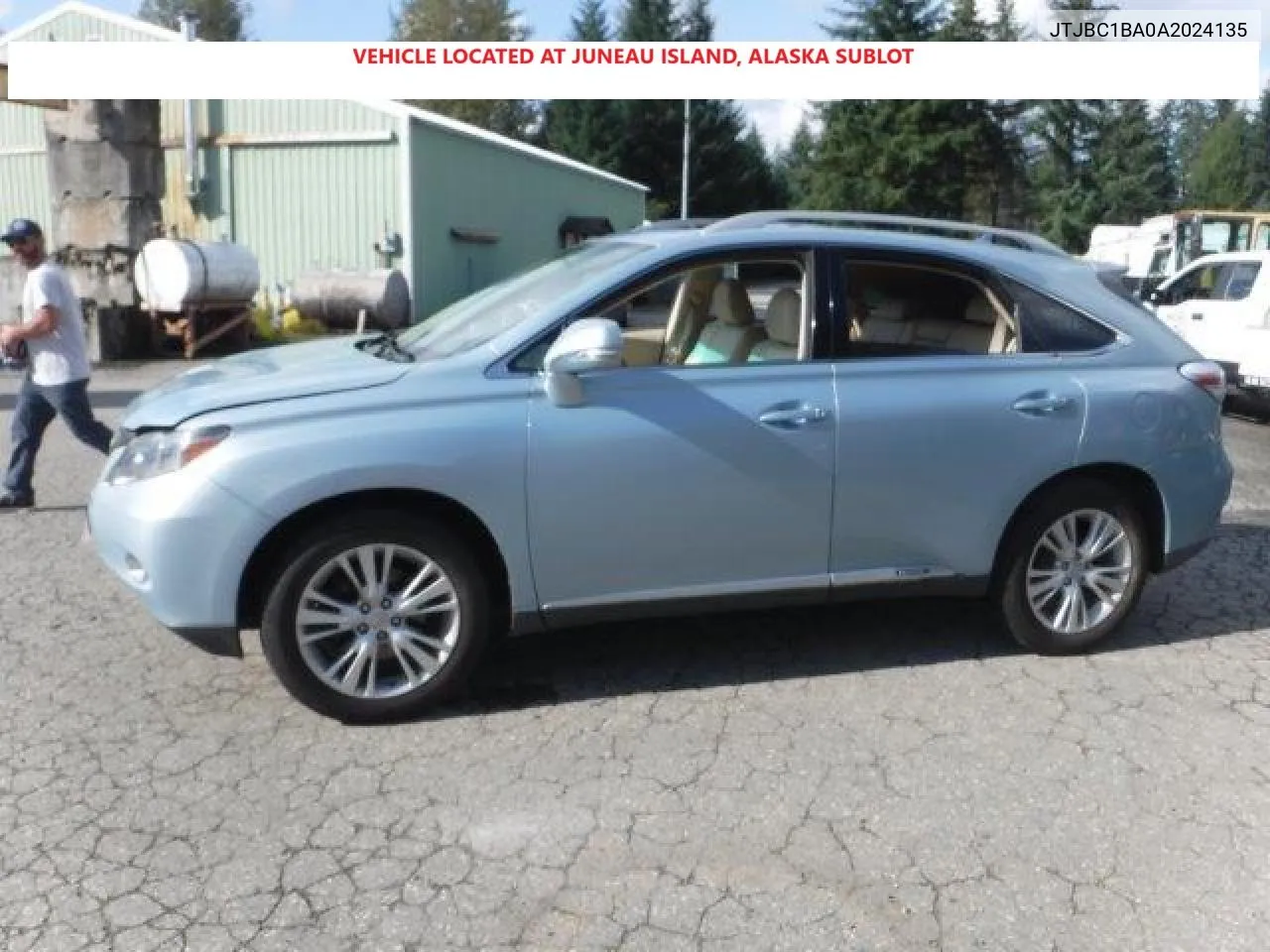 JTJBC1BA0A2024135 2010 Lexus Rx 450H