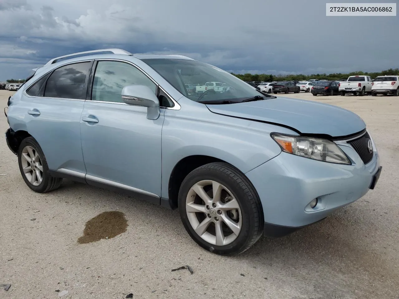 2010 Lexus Rx 350 VIN: 2T2ZK1BA5AC006862 Lot: 69126004