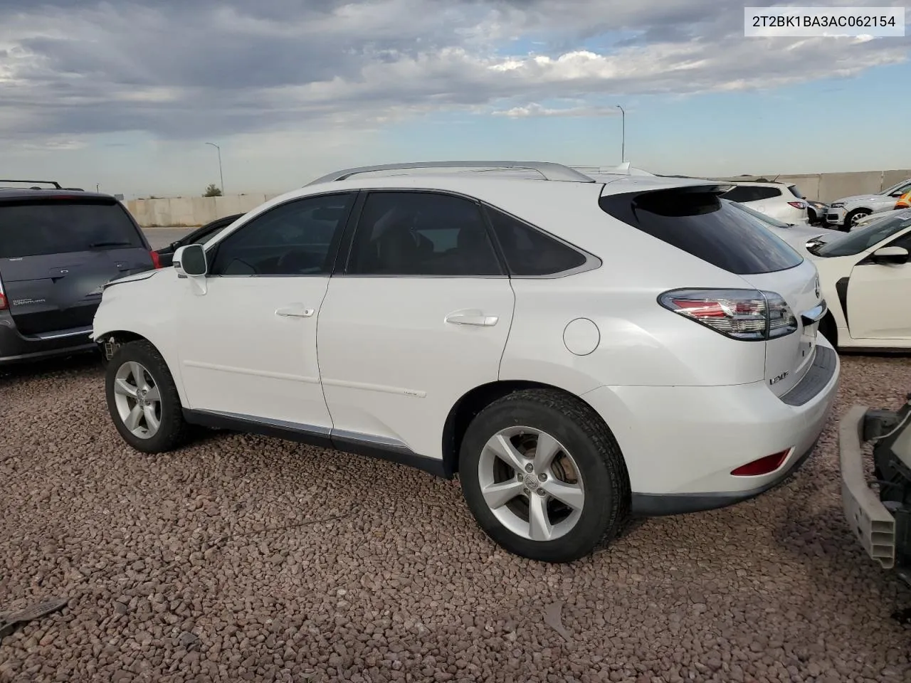 2010 Lexus Rx 350 VIN: 2T2BK1BA3AC062154 Lot: 69155914