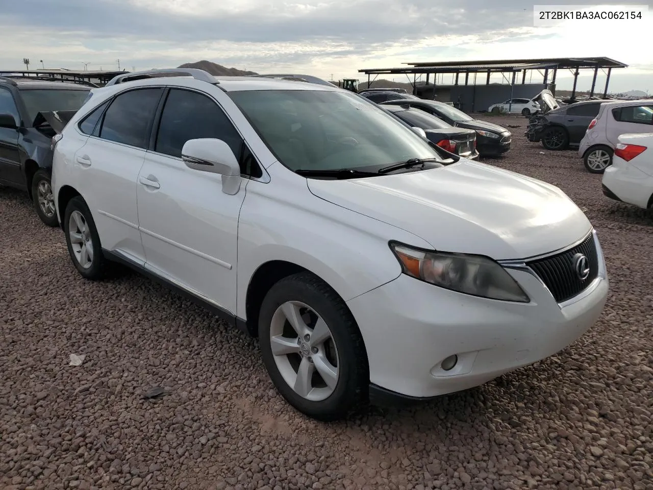 2010 Lexus Rx 350 VIN: 2T2BK1BA3AC062154 Lot: 69155914