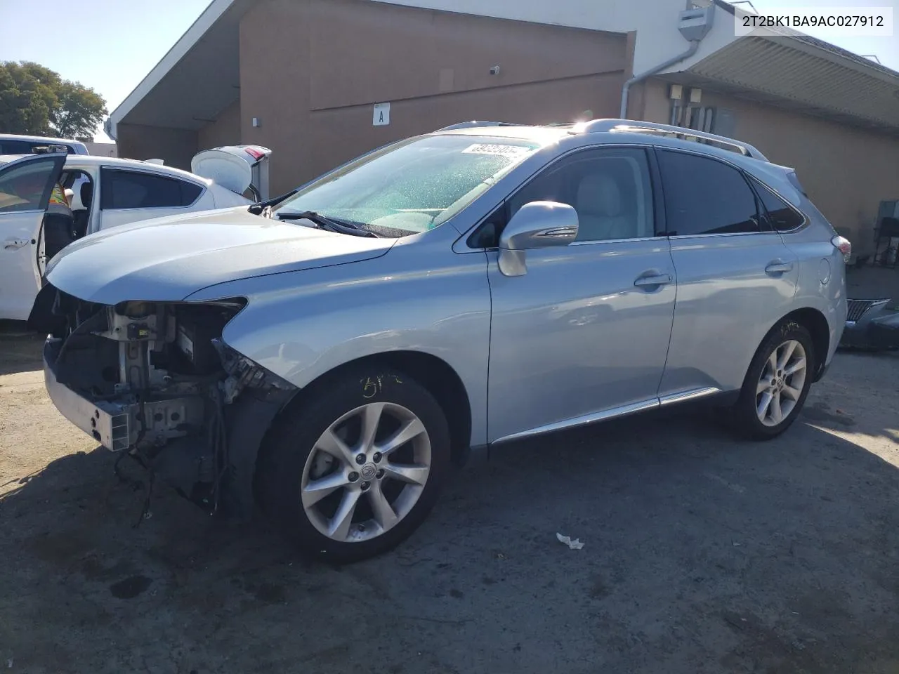 2T2BK1BA9AC027912 2010 Lexus Rx 350