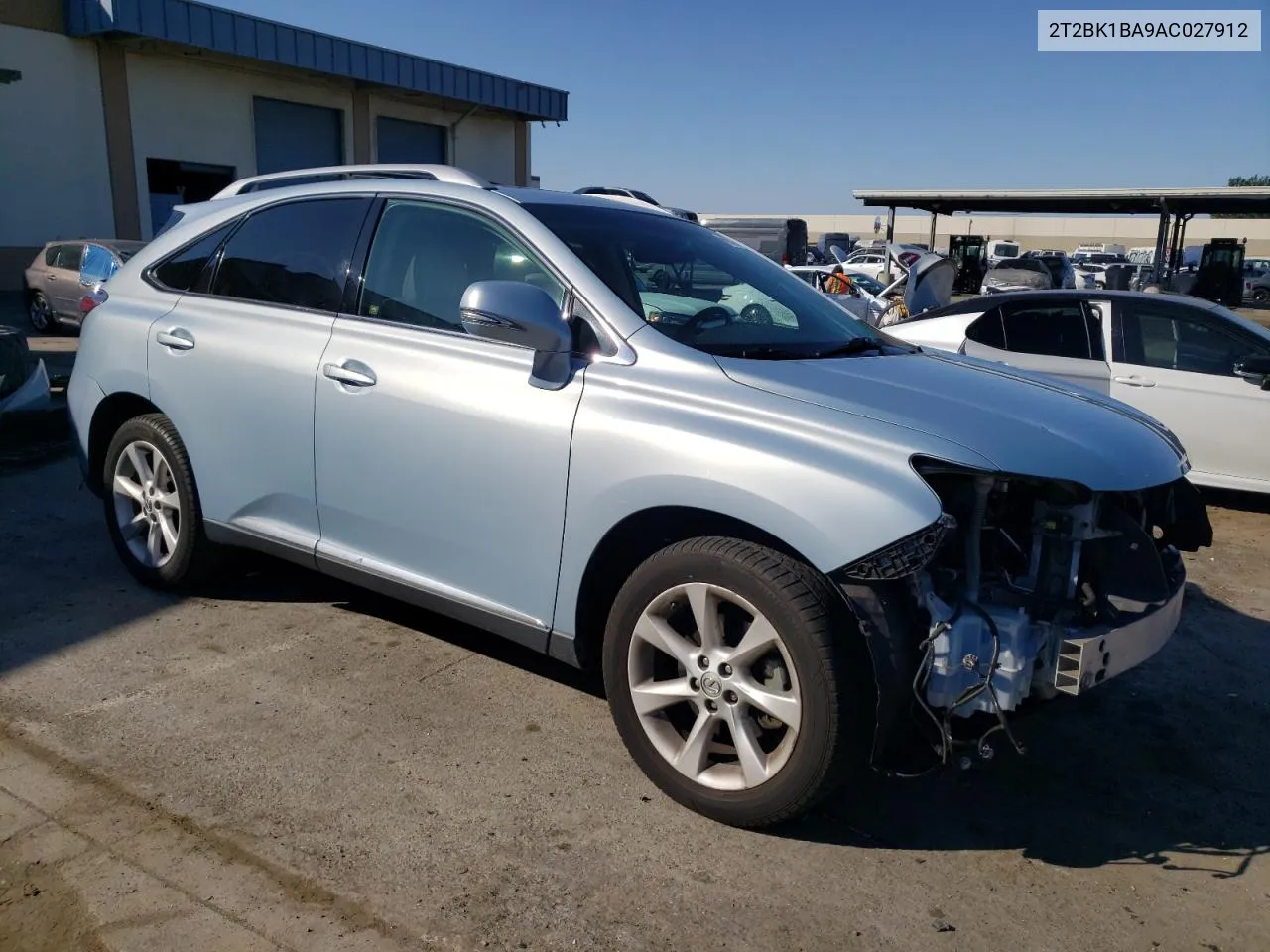 2010 Lexus Rx 350 VIN: 2T2BK1BA9AC027912 Lot: 69325054