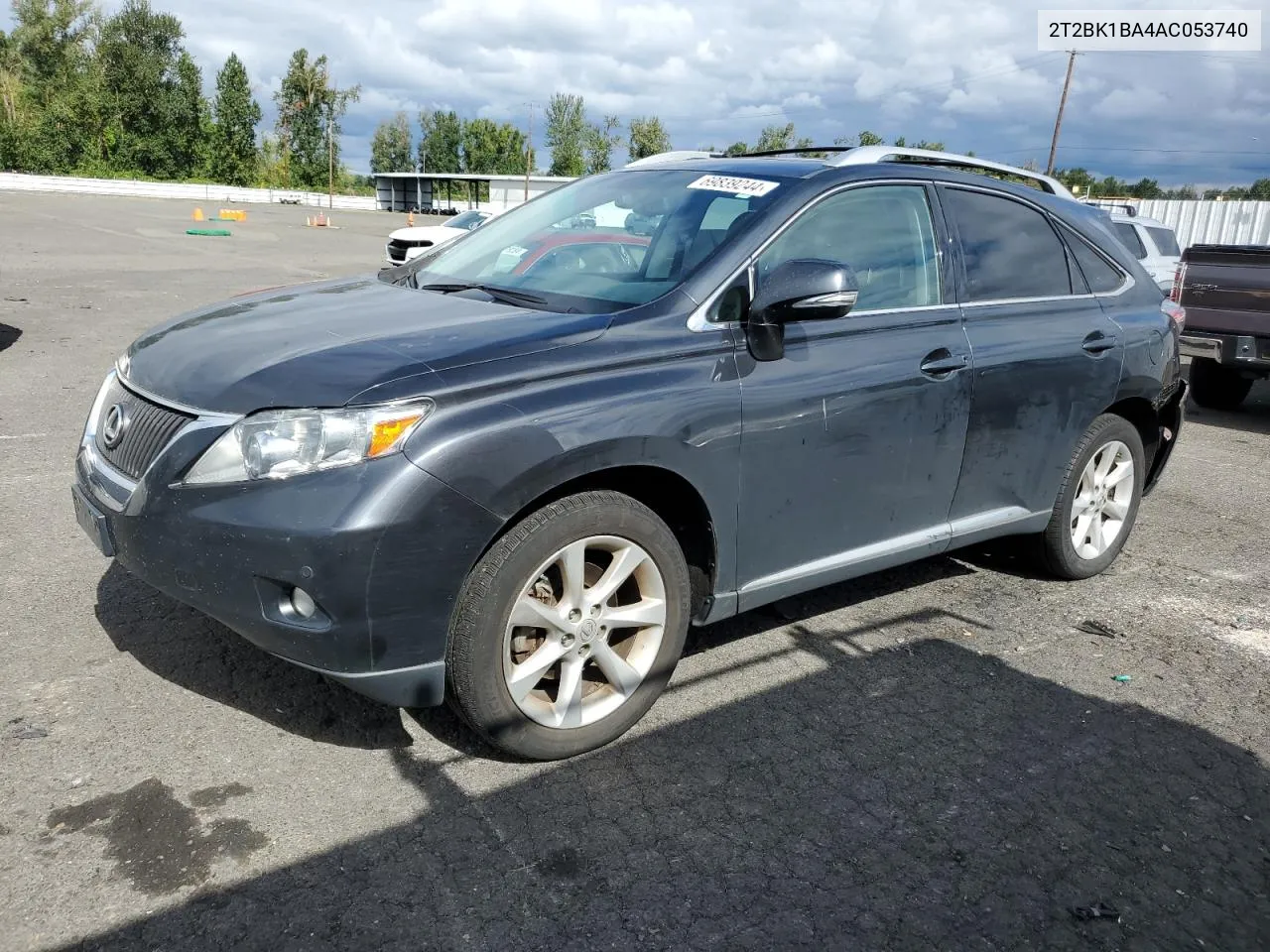 2010 Lexus Rx 350 VIN: 2T2BK1BA4AC053740 Lot: 69839244