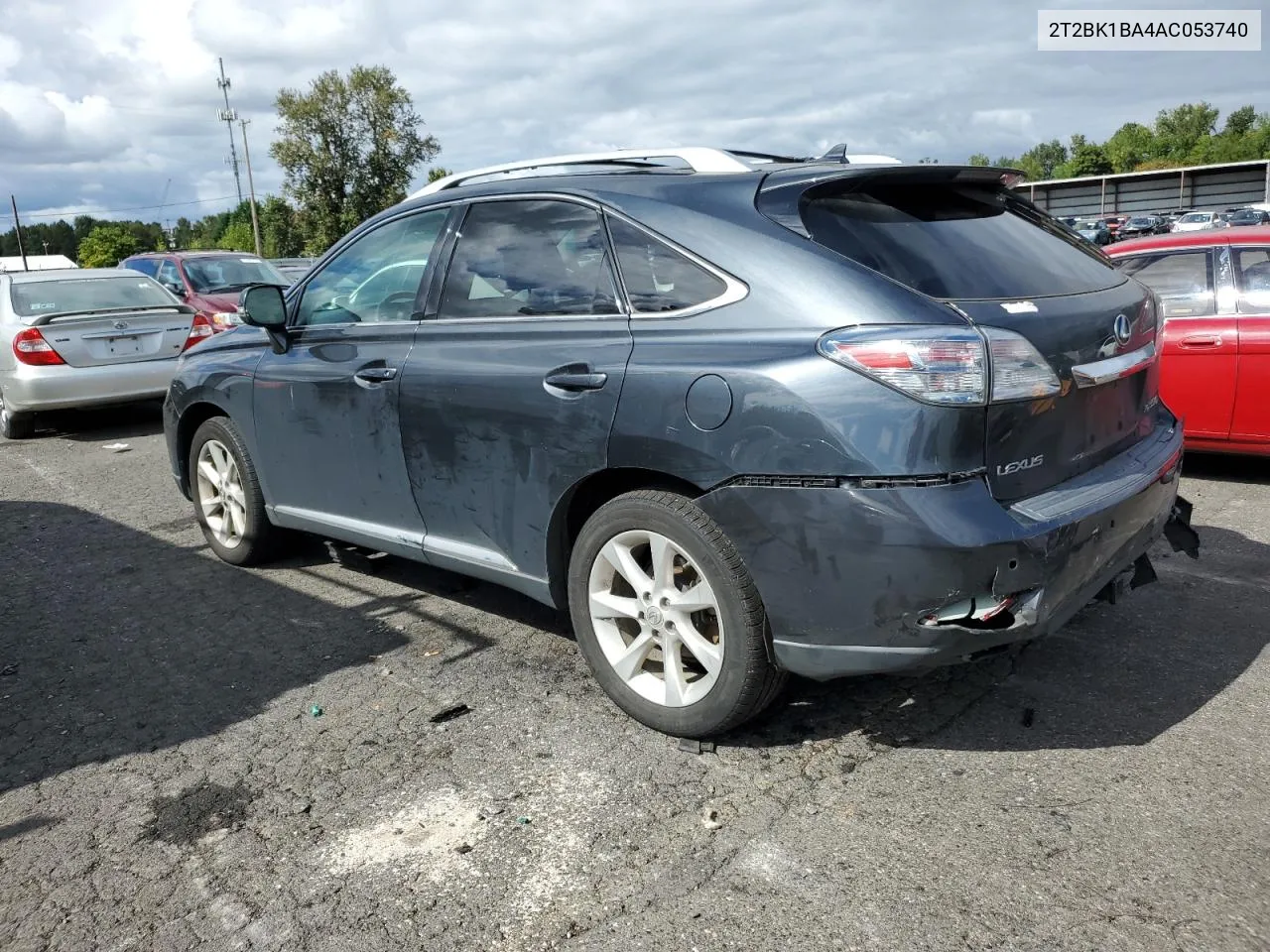 2010 Lexus Rx 350 VIN: 2T2BK1BA4AC053740 Lot: 69839244