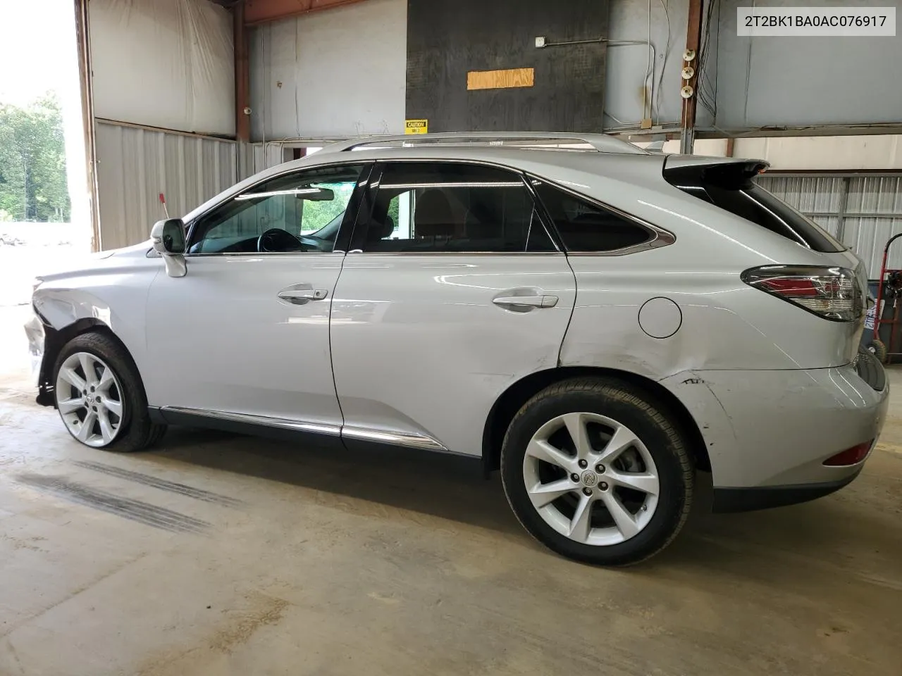 2010 Lexus Rx 350 VIN: 2T2BK1BA0AC076917 Lot: 70027444