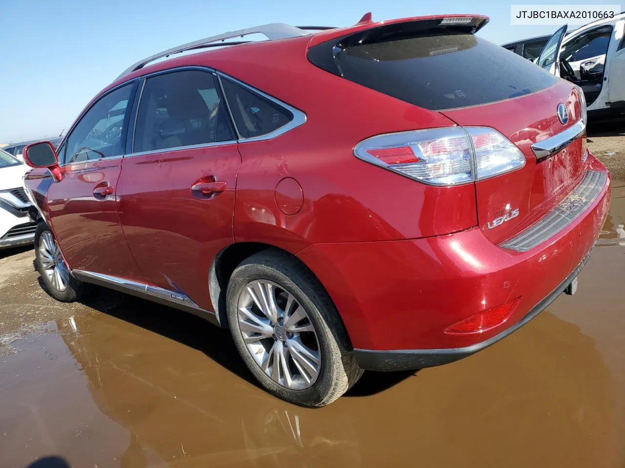 2010 Lexus Rx 450H VIN: JTJBC1BAXA2010663 Lot: 70491804