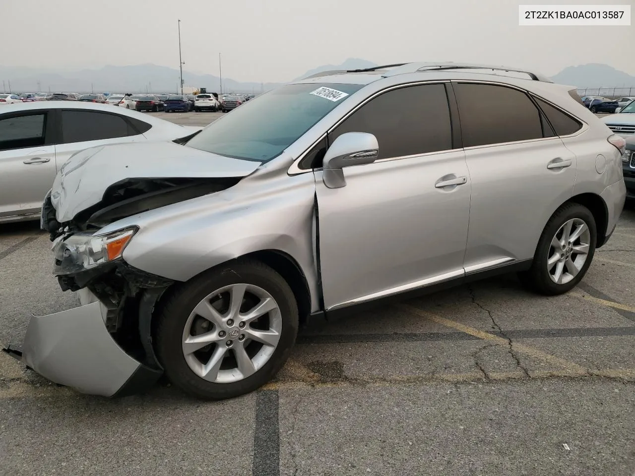 2010 Lexus Rx 350 VIN: 2T2ZK1BA0AC013587 Lot: 70518694