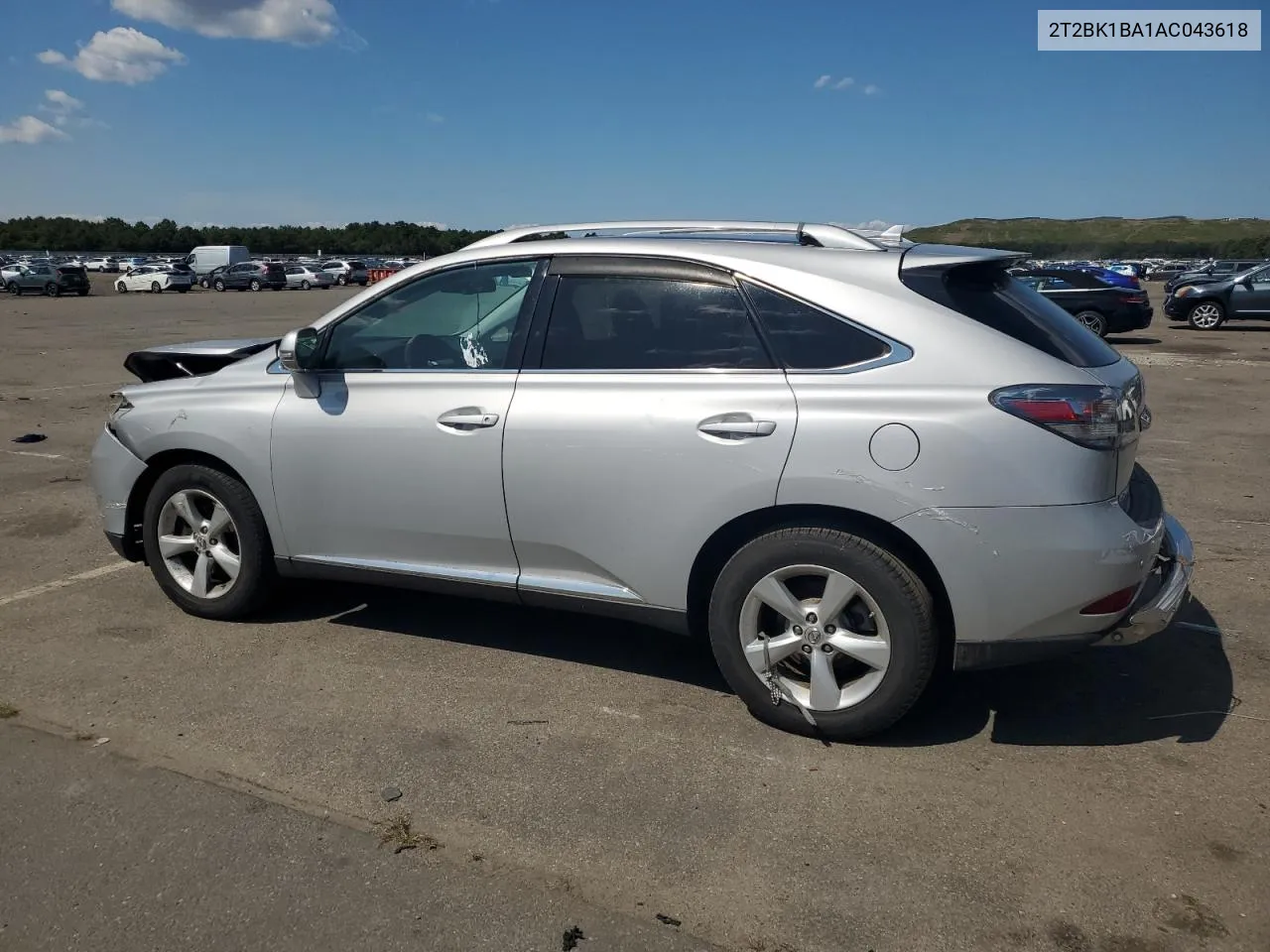 2010 Lexus Rx 350 VIN: 2T2BK1BA1AC043618 Lot: 70593184