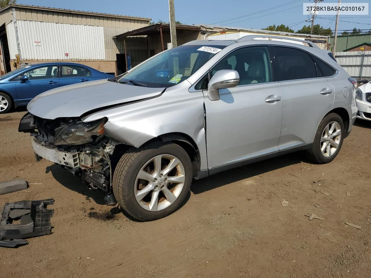 2T2BK1BA5AC010167 2010 Lexus Rx 350