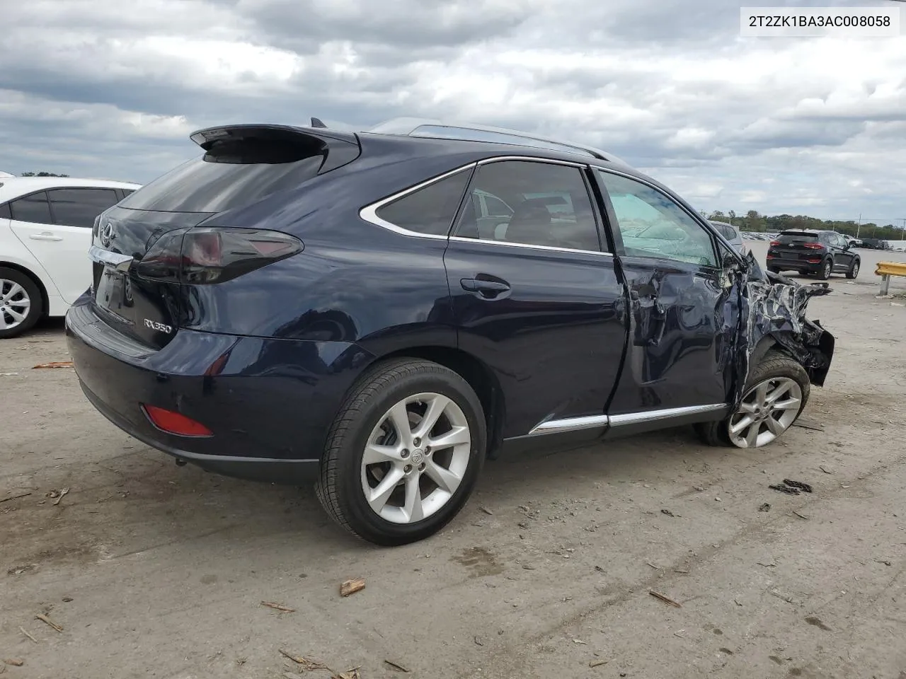 2010 Lexus Rx 350 VIN: 2T2ZK1BA3AC008058 Lot: 71647994