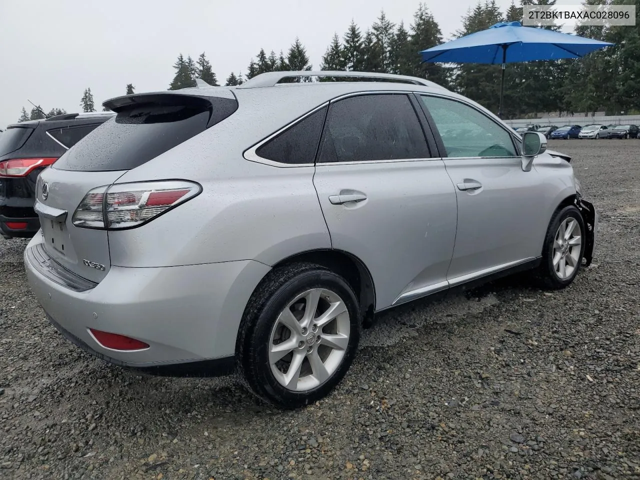 2010 Lexus Rx 350 VIN: 2T2BK1BAXAC028096 Lot: 71674344