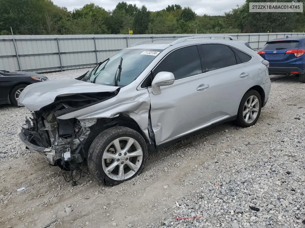 2010 Lexus Rx 350 VIN: 2T2ZK1BA8AC014745 Lot: 71732734