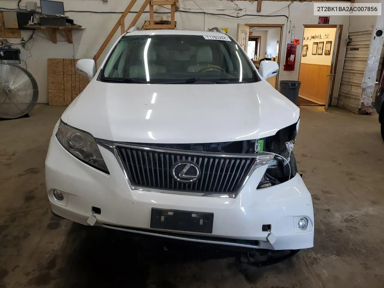 2T2BK1BA2AC007856 2010 Lexus Rx 350