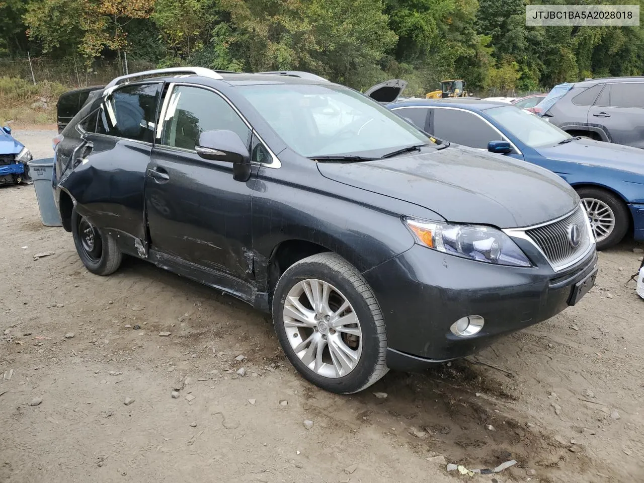 2010 Lexus Rx 450H VIN: JTJBC1BA5A2028018 Lot: 72367564