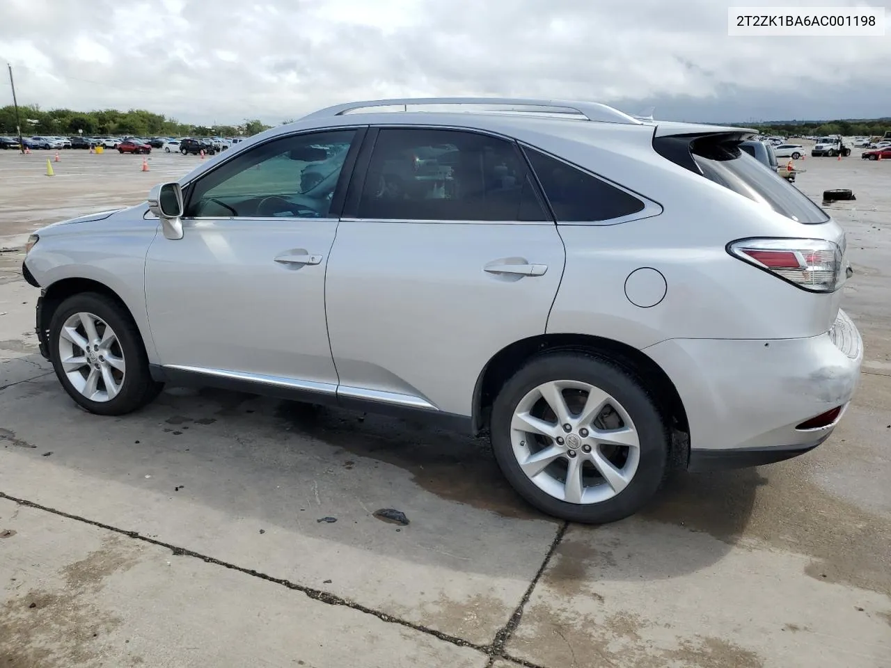 2010 Lexus Rx 350 VIN: 2T2ZK1BA6AC001198 Lot: 72525124