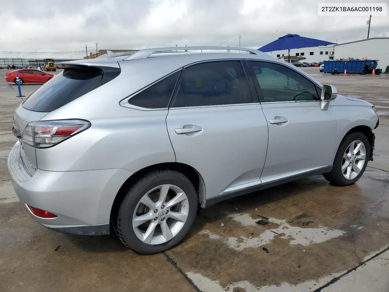 2010 Lexus Rx 350 VIN: 2T2ZK1BA6AC001198 Lot: 72525124