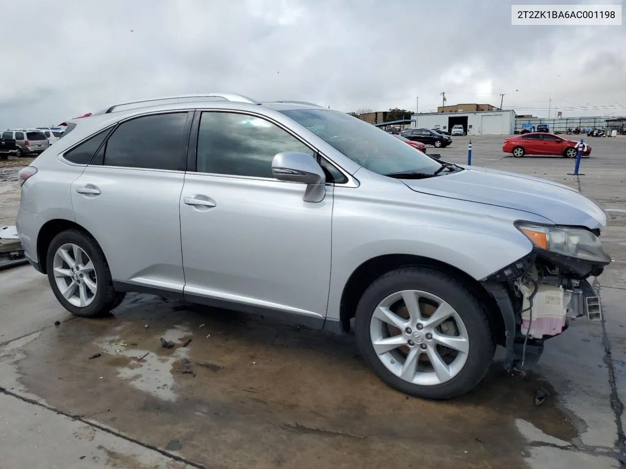 2010 Lexus Rx 350 VIN: 2T2ZK1BA6AC001198 Lot: 72525124