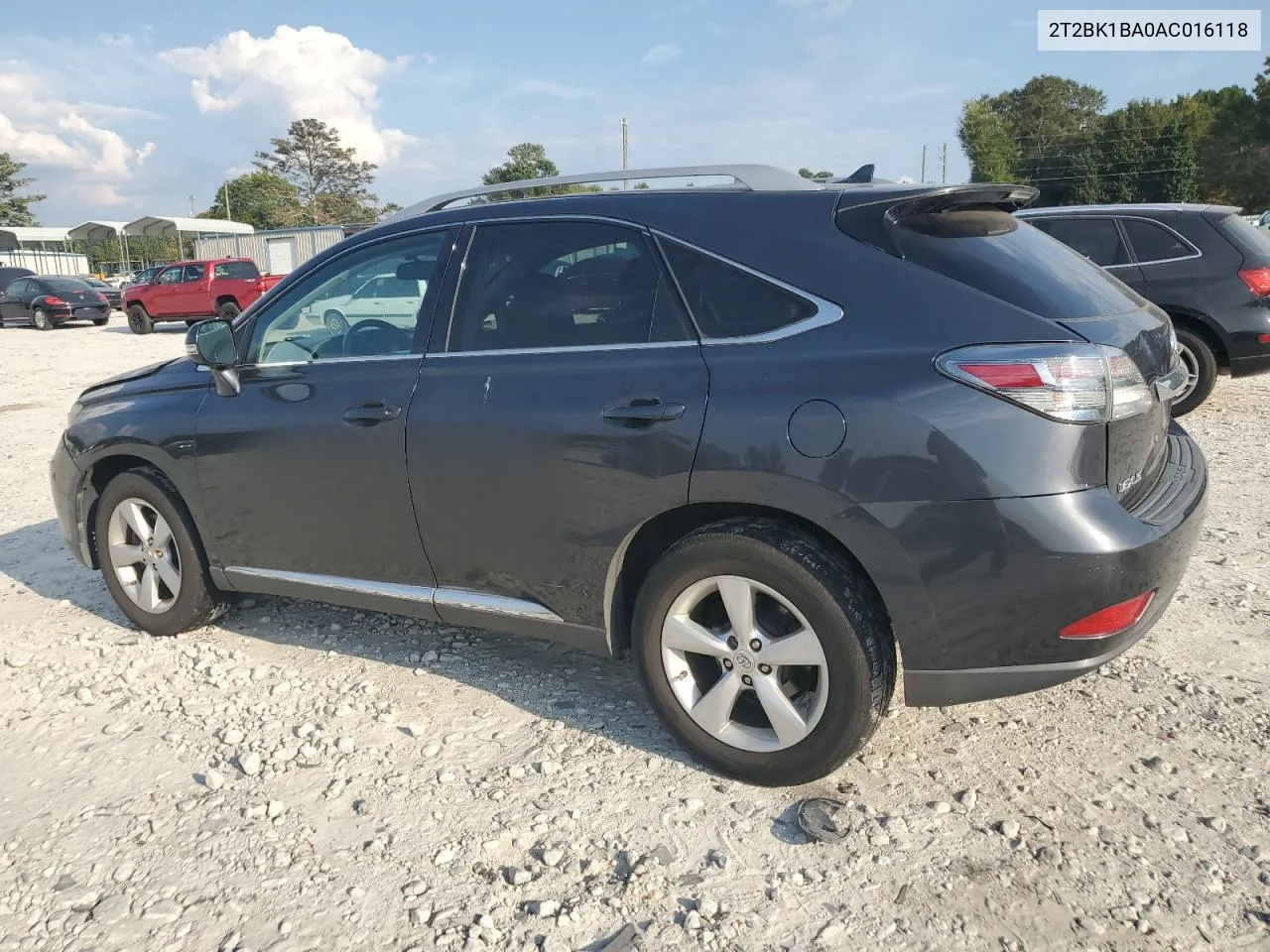 2010 Lexus Rx 350 VIN: 2T2BK1BA0AC016118 Lot: 72617094