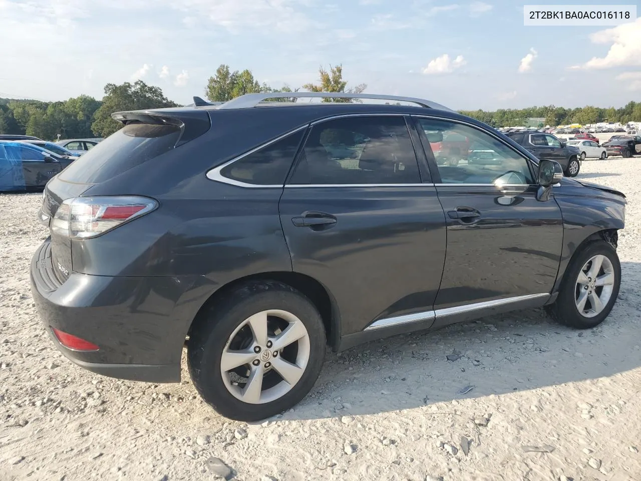 2010 Lexus Rx 350 VIN: 2T2BK1BA0AC016118 Lot: 72617094