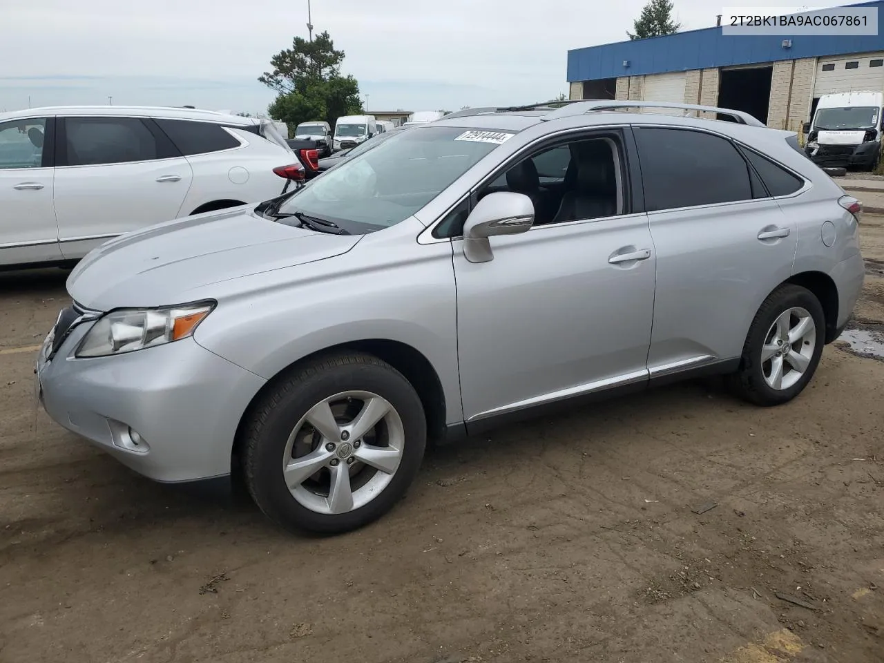 2010 Lexus Rx 350 VIN: 2T2BK1BA9AC067861 Lot: 72914444