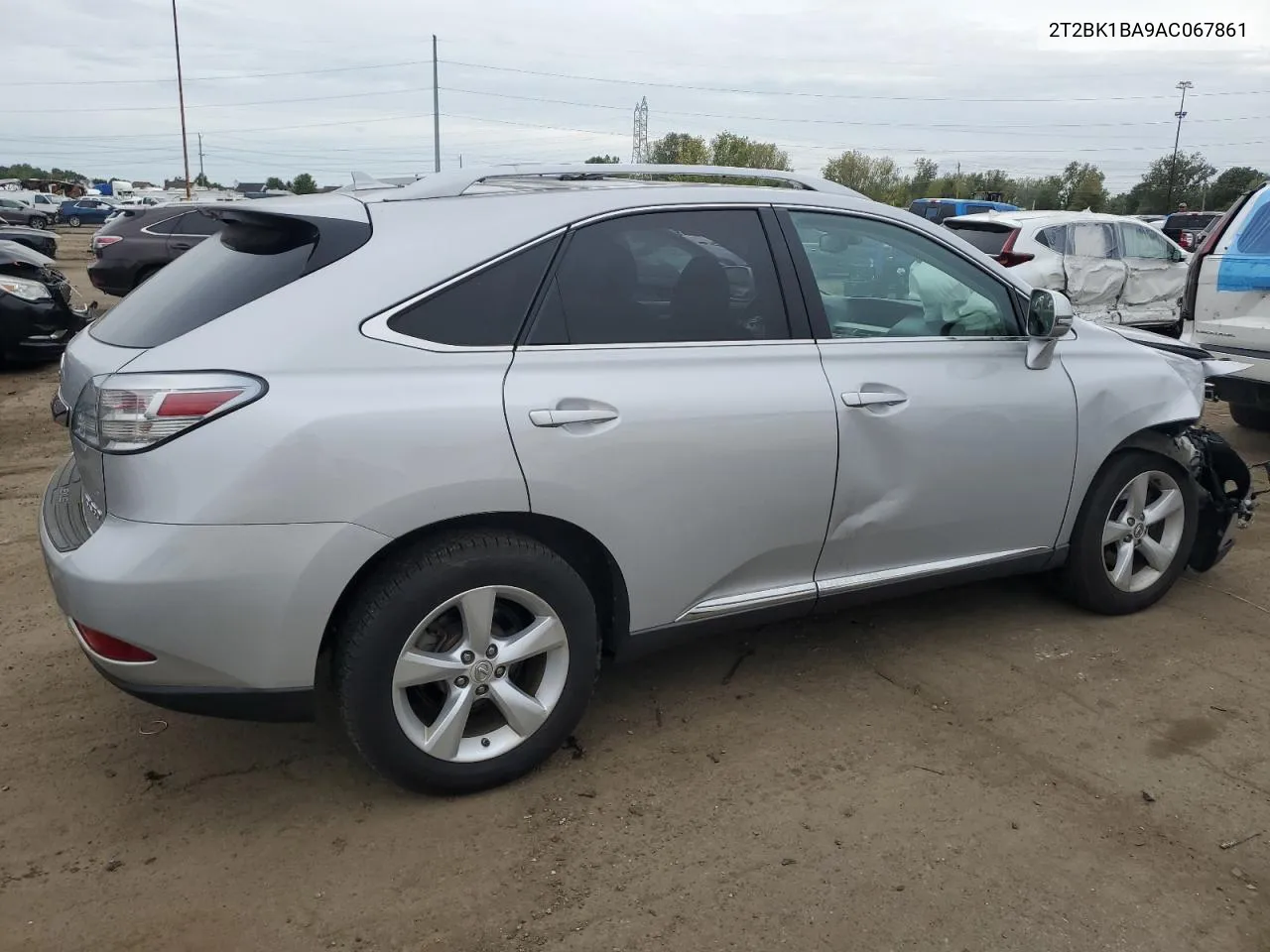 2010 Lexus Rx 350 VIN: 2T2BK1BA9AC067861 Lot: 72914444