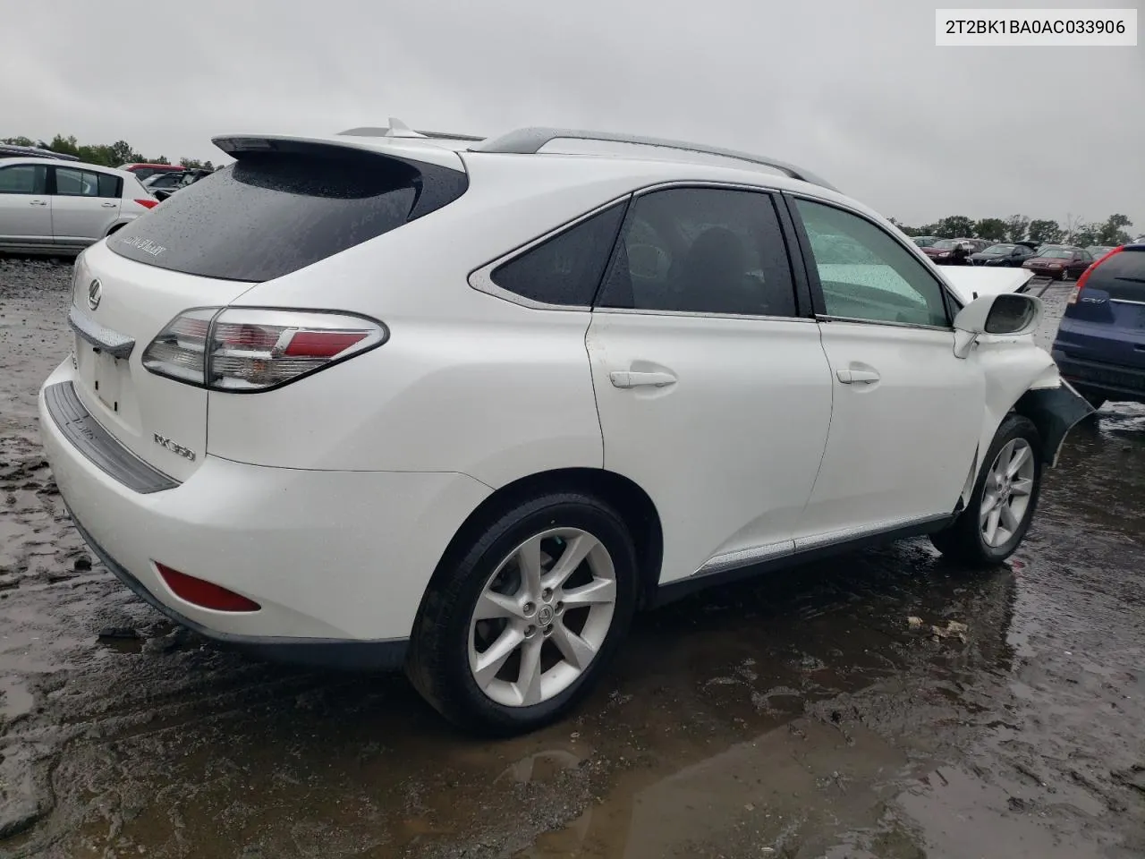 2010 Lexus Rx 350 VIN: 2T2BK1BA0AC033906 Lot: 72945174