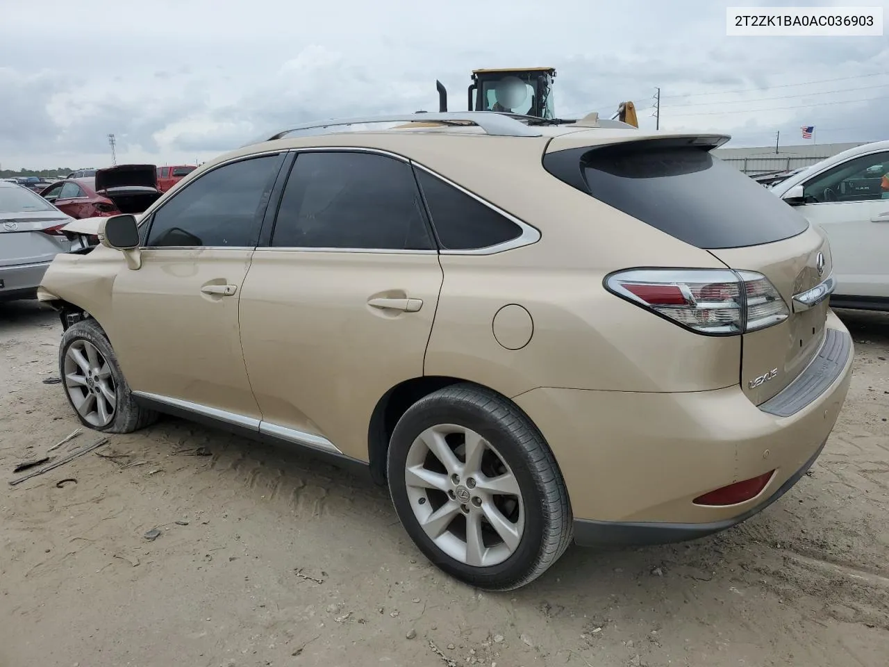 2T2ZK1BA0AC036903 2010 Lexus Rx 350