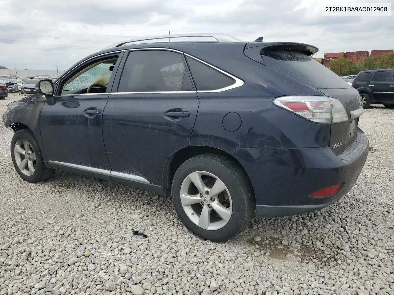 2010 Lexus Rx 350 VIN: 2T2BK1BA9AC012908 Lot: 72999654