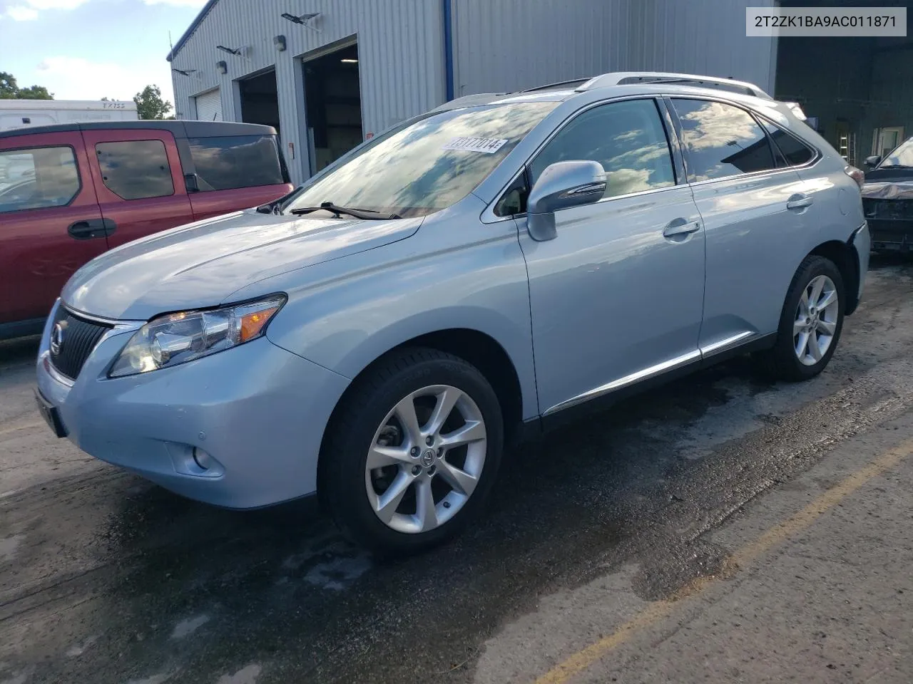 2010 Lexus Rx 350 VIN: 2T2ZK1BA9AC011871 Lot: 73177014