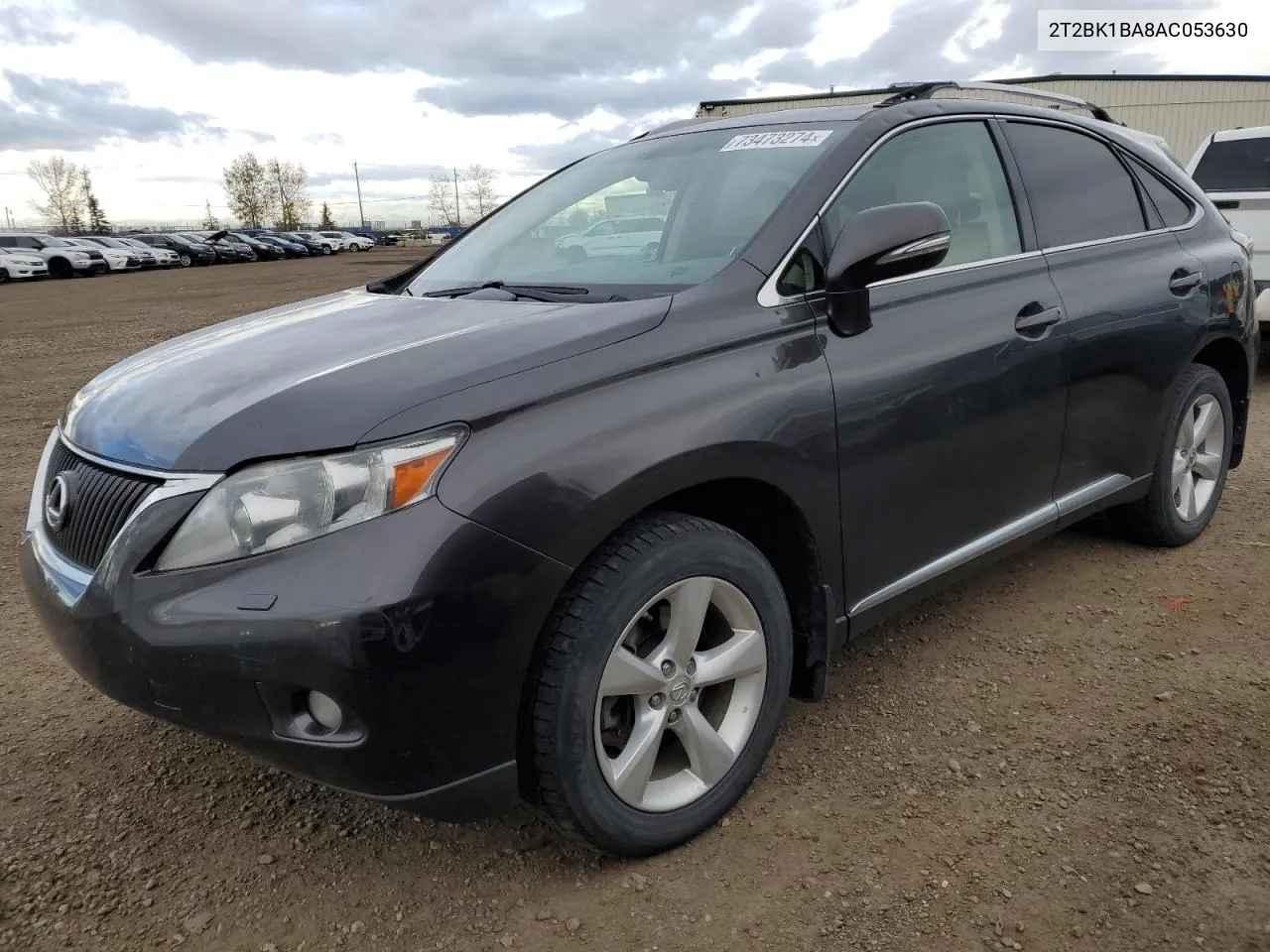 2010 Lexus Rx 350 VIN: 2T2BK1BA8AC053630 Lot: 73473274