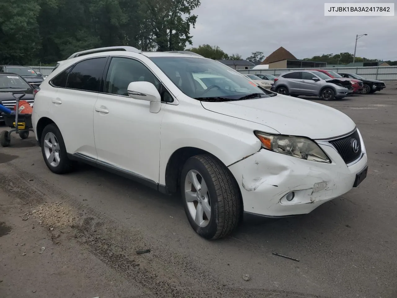 2010 Lexus Rx 350 VIN: JTJBK1BA3A2417842 Lot: 73715434