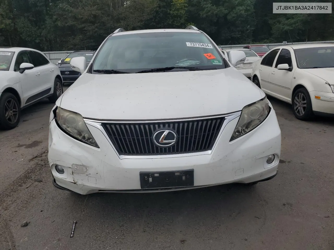 JTJBK1BA3A2417842 2010 Lexus Rx 350