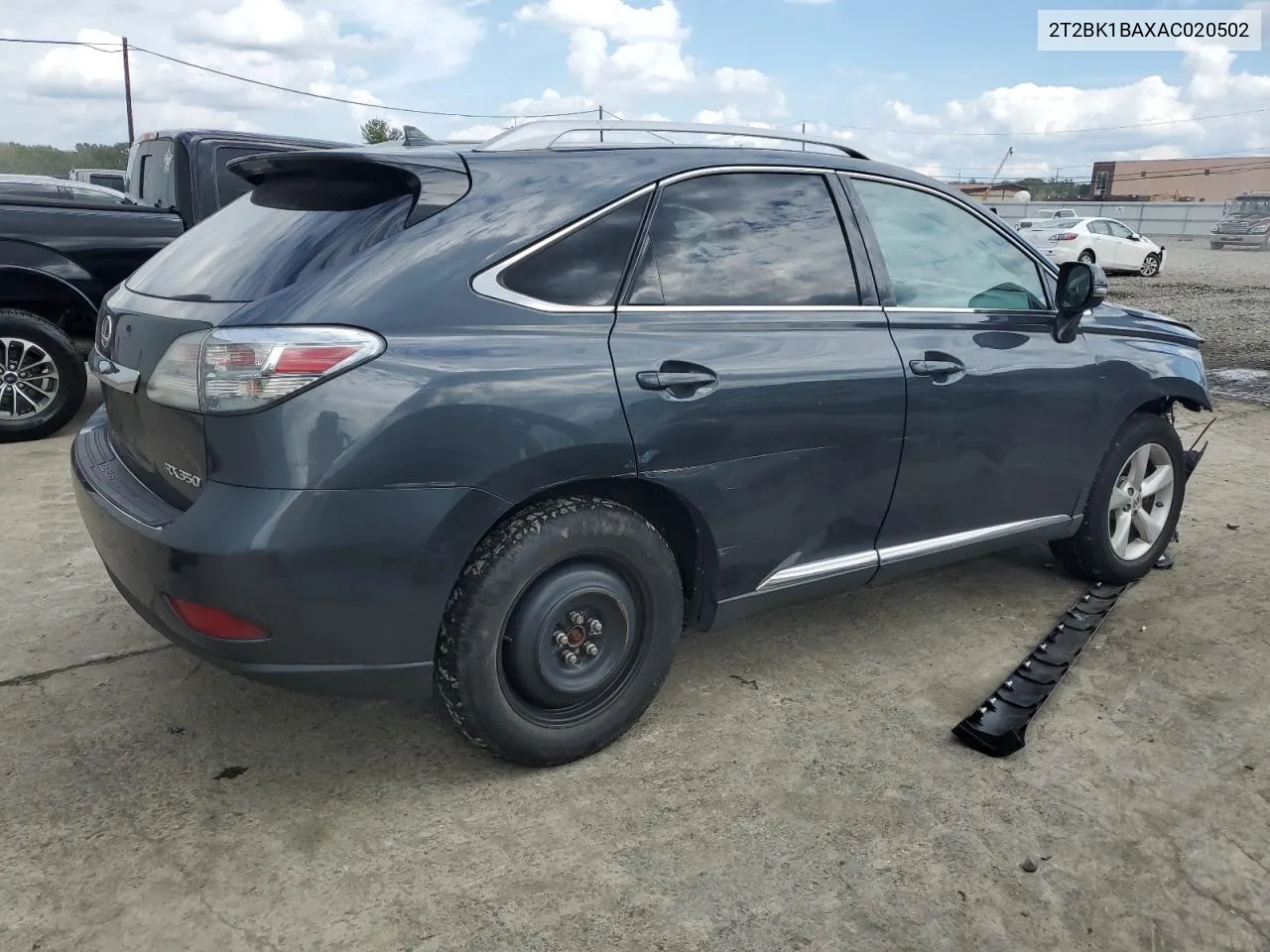 2010 Lexus Rx 350 VIN: 2T2BK1BAXAC020502 Lot: 73769984