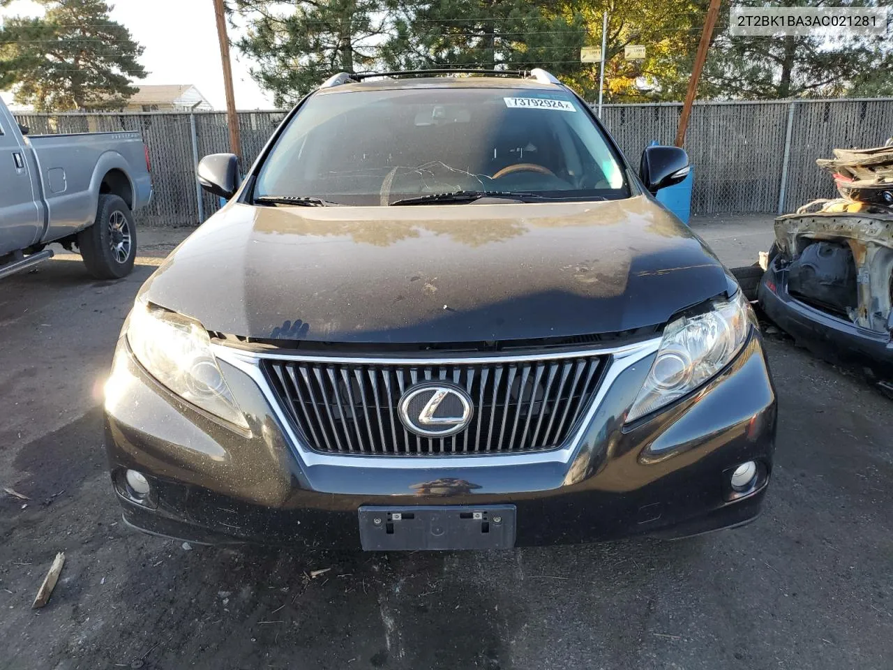 2T2BK1BA3AC021281 2010 Lexus Rx 350