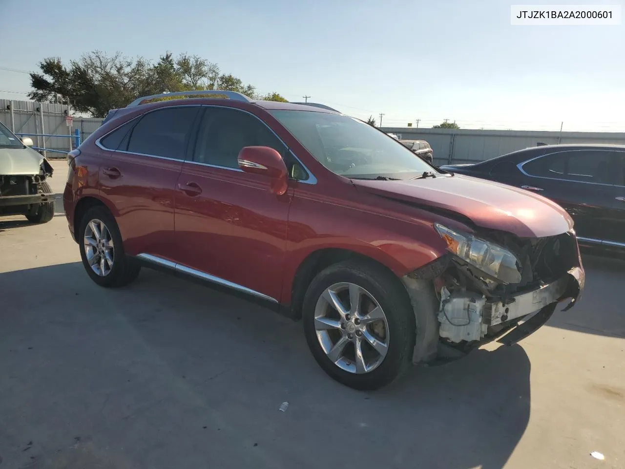 2010 Lexus Rx 350 VIN: JTJZK1BA2A2000601 Lot: 73869474