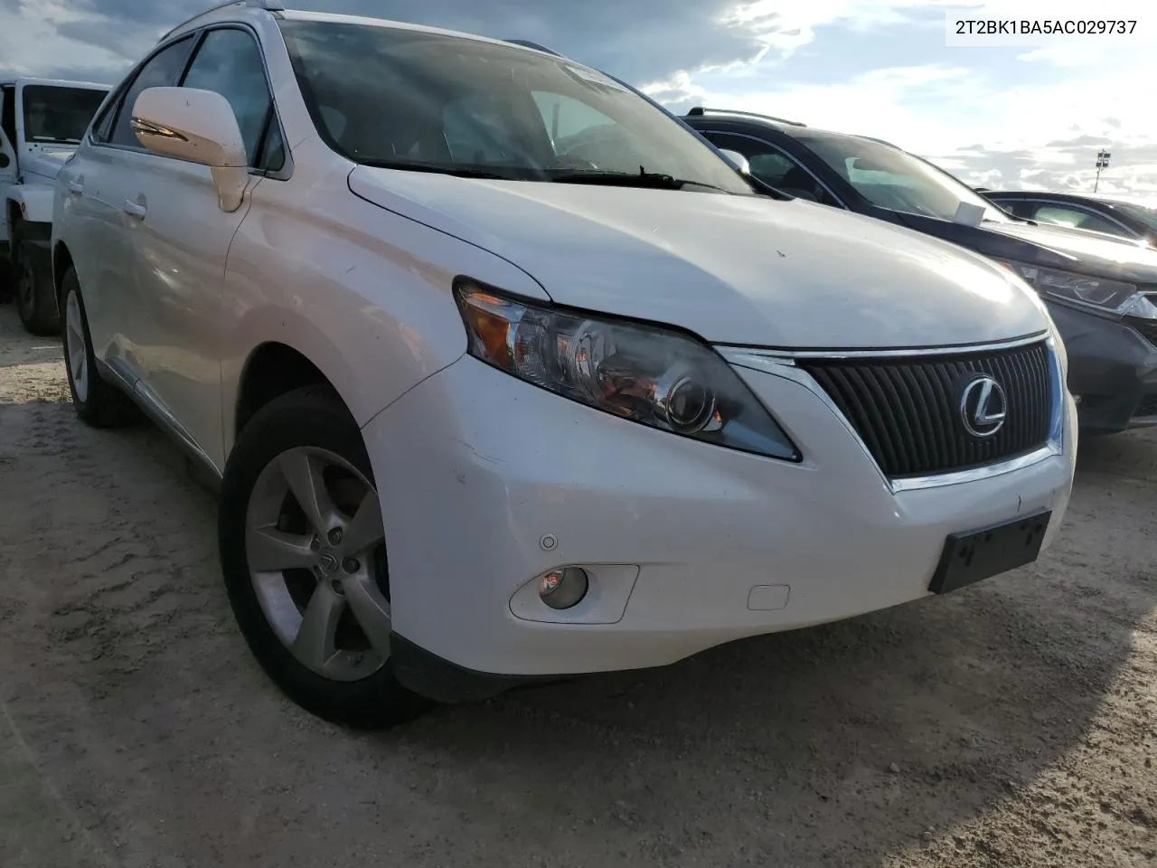 2010 Lexus Rx 350 VIN: 2T2BK1BA5AC029737 Lot: 74049464