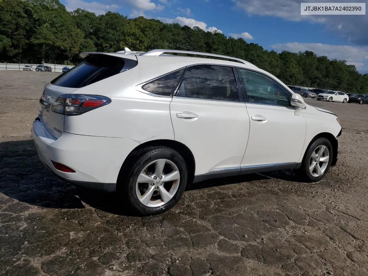 2010 Lexus Rx 350 VIN: JTJBK1BA7A2402390 Lot: 74090024