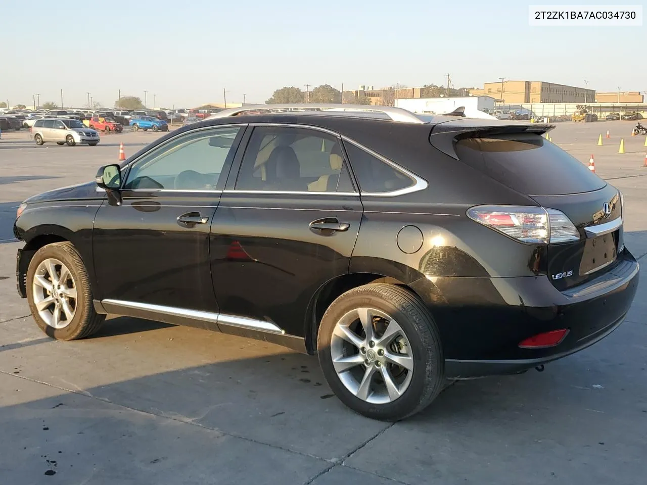 2010 Lexus Rx 350 VIN: 2T2ZK1BA7AC034730 Lot: 74120504