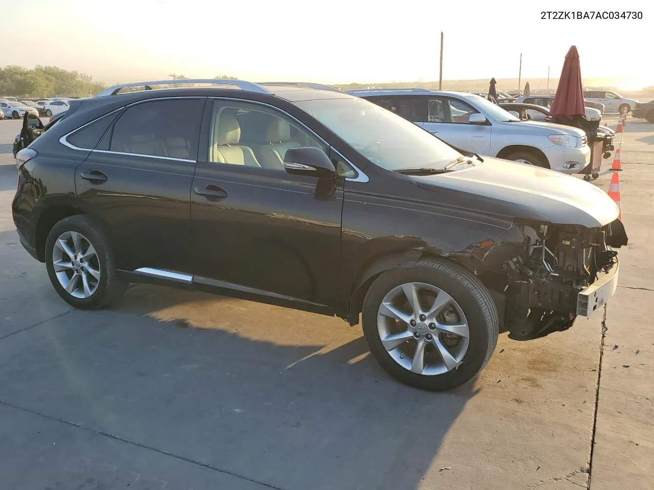 2010 Lexus Rx 350 VIN: 2T2ZK1BA7AC034730 Lot: 74120504