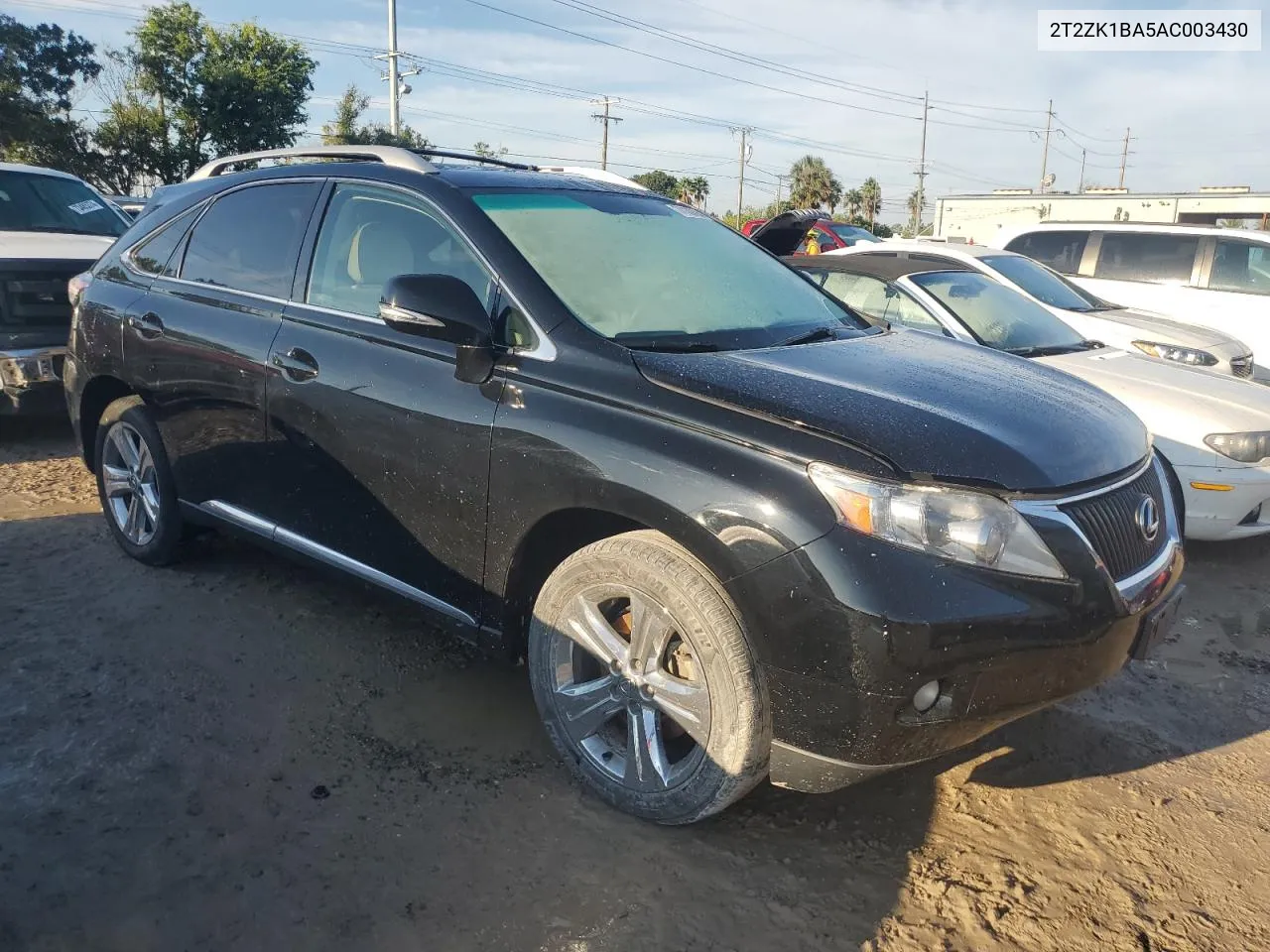 2010 Lexus Rx 350 VIN: 2T2ZK1BA5AC003430 Lot: 74130394