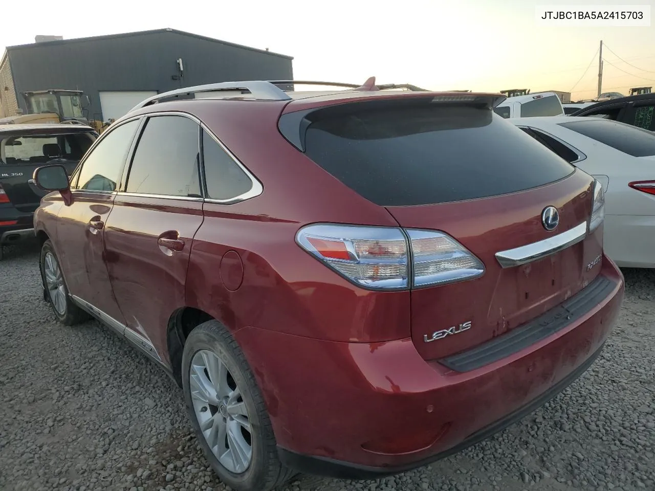 2010 Lexus Rx 450H VIN: JTJBC1BA5A2415703 Lot: 74145144