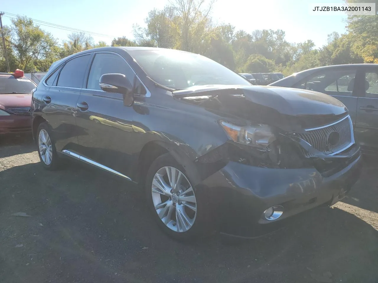 2010 Lexus Rx 450H VIN: JTJZB1BA3A2001143 Lot: 74298954